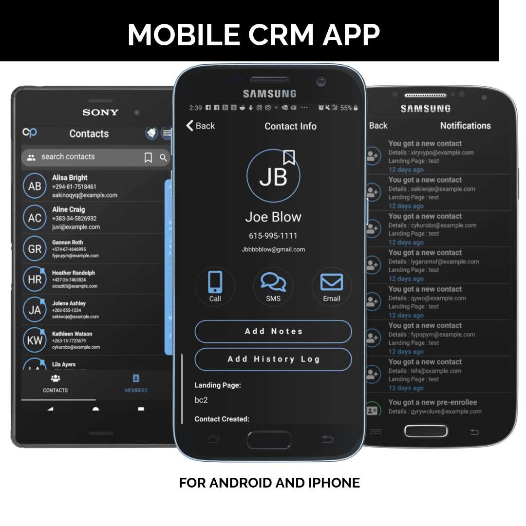 Mobile CRM APP